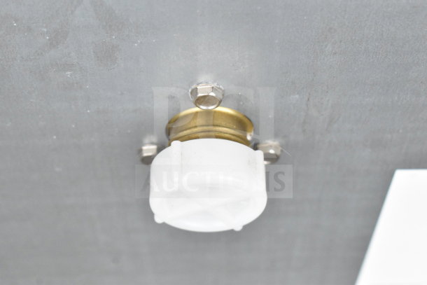 2022 Scotsman RCA3061 remote condenser component for CIM1545R and CIM1845R. White cap, brass fitting, new condition.