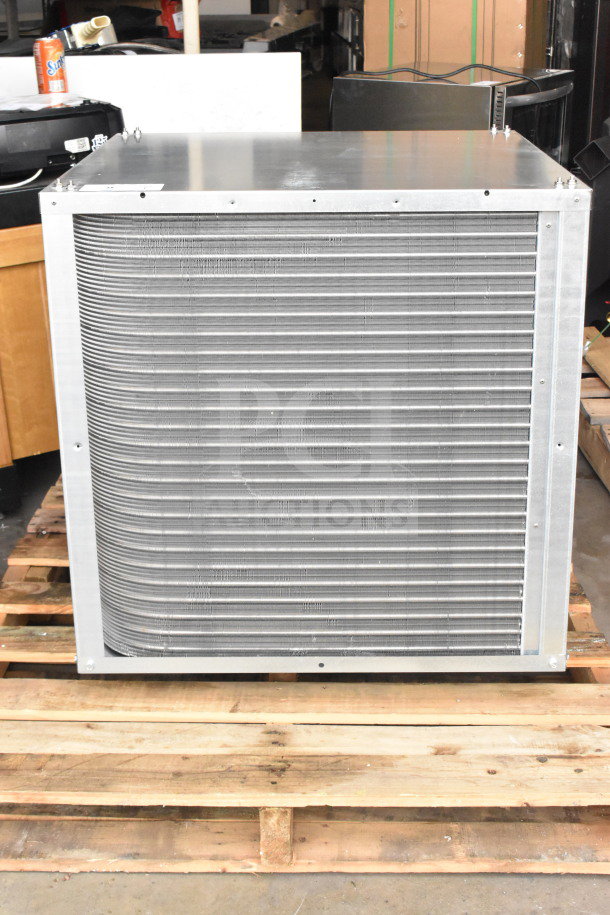 2022 Scotsman RCA3061 Commercial Remote Condenser for CIM1545R/CIM1845R, 208-230V, 1 Phase, on wooden pallet.