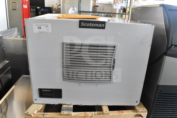 Scotsman MC0330MAX-1A Prodigy Elite® 30" Ice Machine, new, scratch and dent, 365 lb capacity, 115V, visible label.