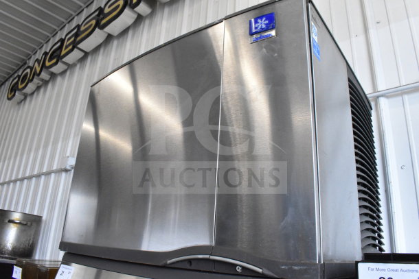 Manitowoc SD0452A ice head on SPA310 dispenser, stainless steel, 115V, 1 phase, commercial use, excellent condition.