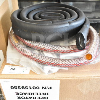 BRAND NEW SCRATCH AND DENT Operator Interface, model P/N 00159350, coiled cables, visible box label, auction item.