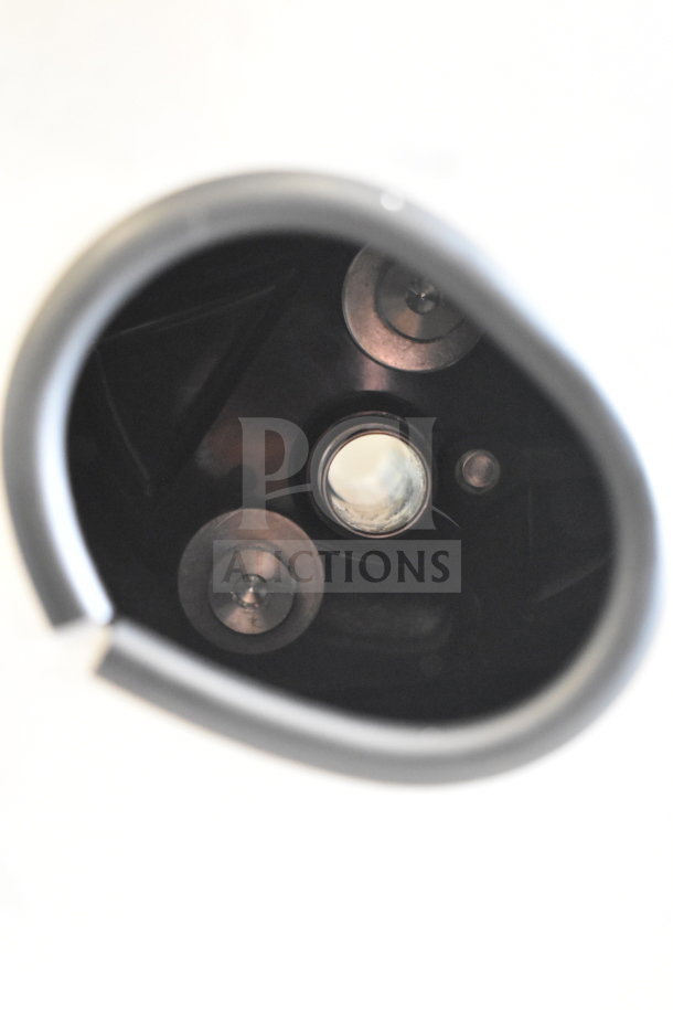 Follett IMDV-2CM Diverter Valve, black interior, metallic fittings, like new condition, model clearly marked.
