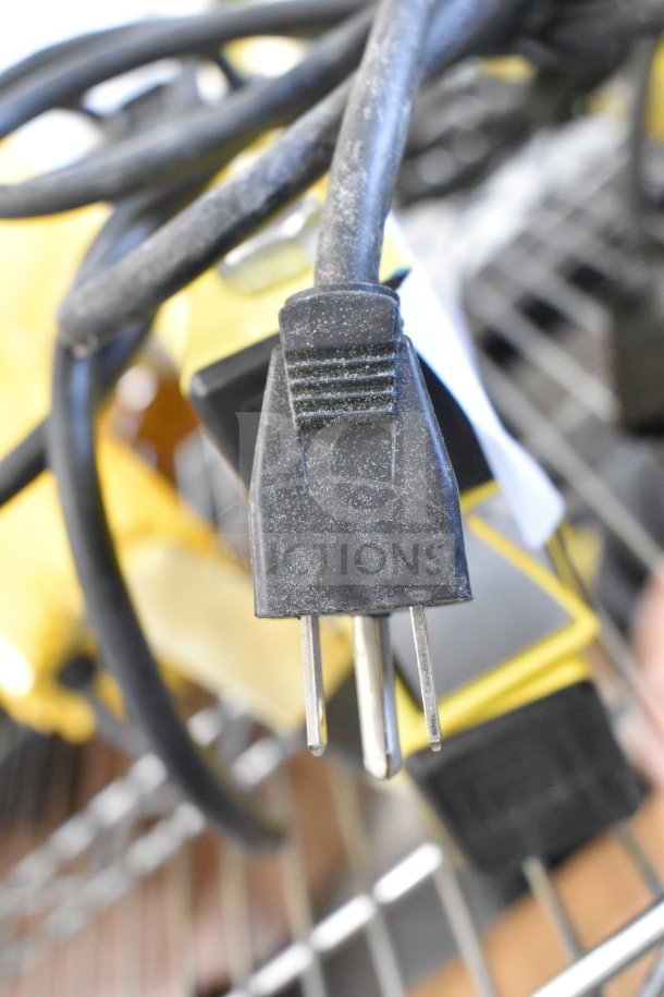 BRAND NEW Rite Hite RH-40-P Loading Dock Light, scratch and dent condition, close-up of power cord.
