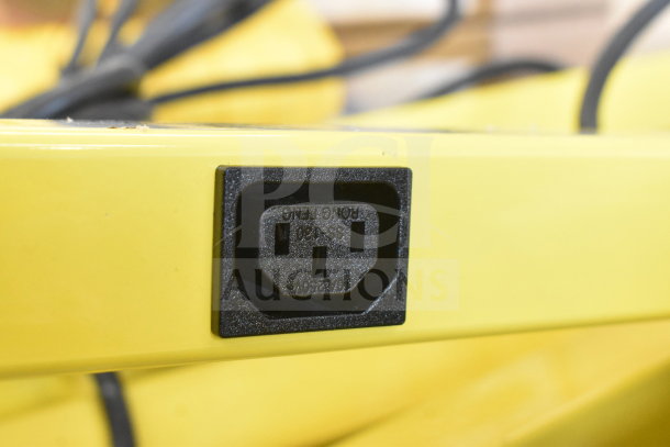 BRAND NEW SCRATCH AND DENT! Rite Hite RH-40-P Loading Dock Light features a robust yellow frame.