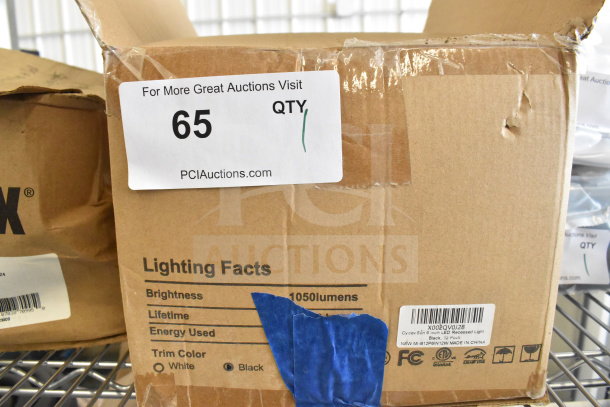 Cardboard box containing ZY-PTM012GDW280-A15 LED Driver, changeable color, dimmable, 1050 lumens, like new condition.