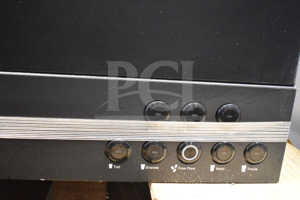 BRAND NEW Follett ID50 Commercial Ice Machine Head with button panel, minor scratches and dents visible.
