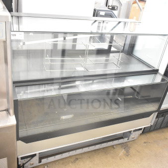 Structural Concepts NR6051RRSV.8106 deli display case, glass front, commercial use, 120V, good condition.