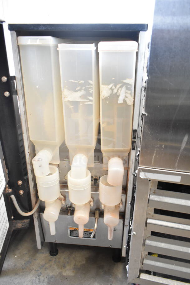 Bunn FMD DBC-3 Commercial Cappuccino Machine, countertop model, 120/240V, used condition, visible dispensing system.