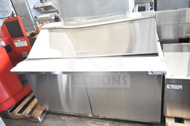 Brand new Avantco 178ZPT60MHC commercial sandwich salad prep table. Features stainless steel finish, 115V, 1 Phase.