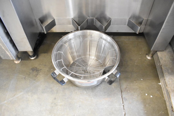 Fetco CBS-62H commercial double coffee machine with 3 brew baskets, 120 volts, 1 phase. Stainless steel, excellent condition.