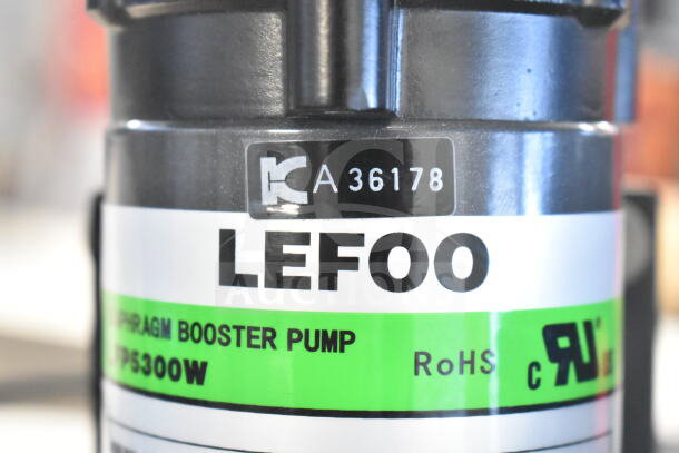 BRAND NEW Estella Caffe 236PMS12 diaphragm pump for ECMSS6, 115V, 1 phase, visible LEFOO label with model marking A36178.