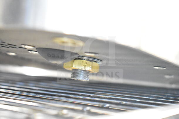 Clover Countertop Single Group Espresso Machine close-up showing underside component and PB markings.
