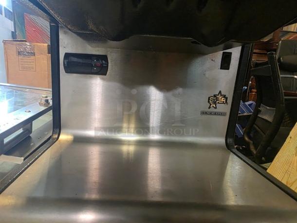 Star HPDE2 All Purpose Topping Warmer, Model HFDE2, stainless steel finish, 120V, featuring control panel and Star logo.