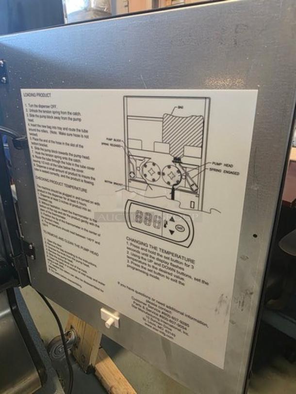 Star HPDE2 All Purpose Topping Warmer, 120V, stainless steel, instructional diagram and controls visible, model HFDE2.