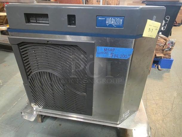 Follett HCC1000A ice machine, self-contained, 208-230V, 1 PH, 60 Hz, 1000lbs capacity, MSRP tag reads $14,200.