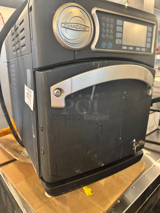 TurboChef Sota high-speed cooking oven, model NGO, 208/240V, with control panel and TurboChef logo. Used condition.