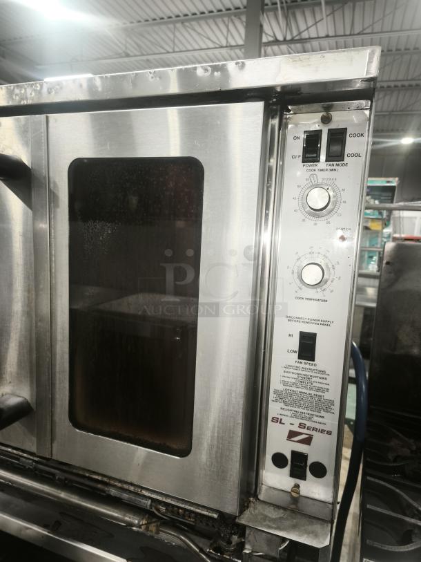 Southbend PCE15S/SI Platinum Double Convection Oven, 7.5kW, good condition, visible controls and settings, SL Series label.