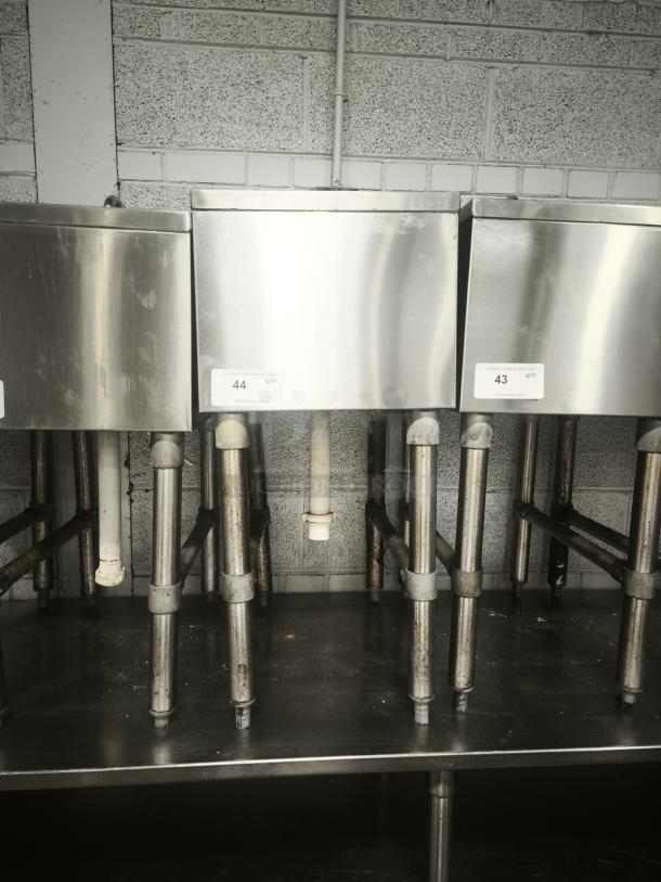 Krowne Bar Drain Board 21-GS24, stainless steel, commercial use, good condition, visible model tag.