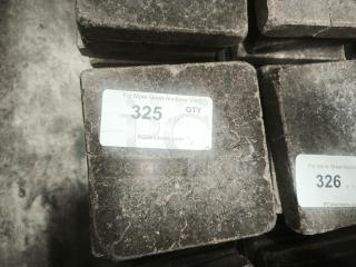 NSF certified volcanic granite slab for cooking, item 325/10, dark surface, suitable for culinary use.