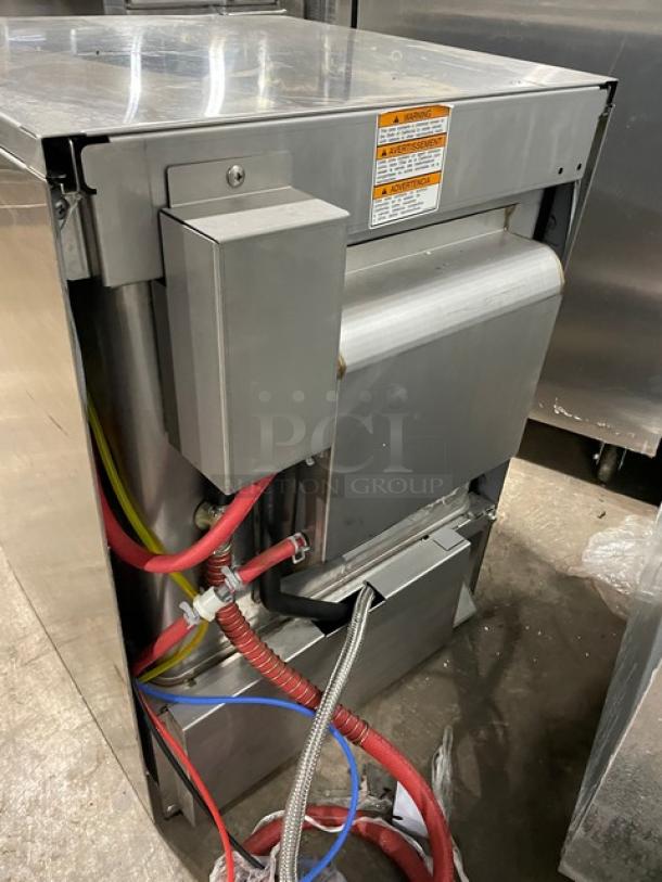 Hobart Advansys LXE Series Commercial Dishwasher, stainless steel, Model LXER, high-temp, electric, 120/208-240V, 1 Phase.