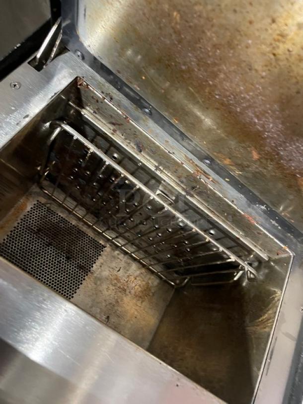 TurboChef Sota Series NGO countertop rapid cook oven, stainless steel, condition shows signs of use, with digital controls.