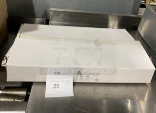 Adcraft Titan Series Commercial Stainless Steel 12" Frying Pan, Model FPSI-12, new in packaging.