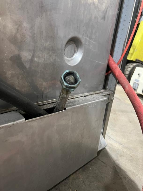 Hobart LXe Series commercial dishwasher. Stainless steel, undercounter design, Energy Star certified. Features and condition undefined in image.