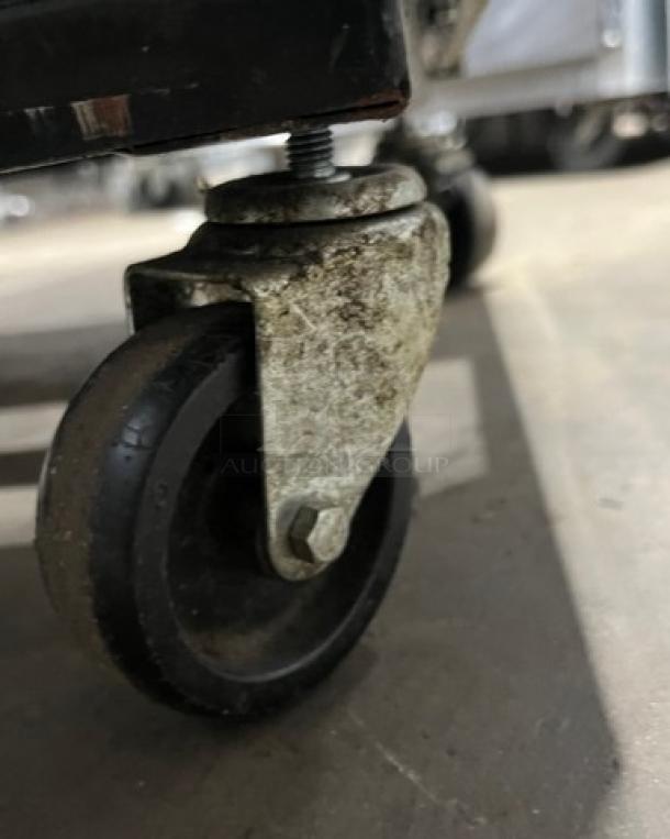 True T-23F commercial freezer on casters, stainless steel, single door, Energy Star certified, poly coated rack, 115V.