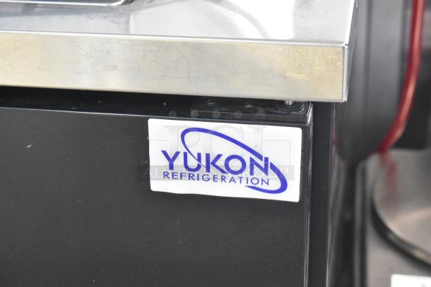 Yukon YDD-1 Stainless Steel Commercial Kegerator, branded "Yukon Refrigeration," on casters. 115V, 1 Phase.