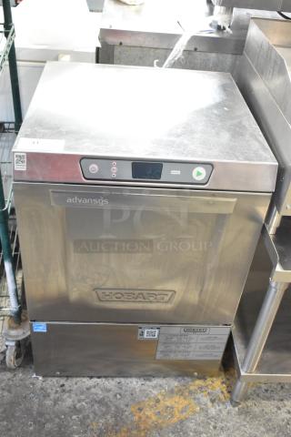 2022 Hobart LXER stainless steel commercial undercounter dishwasher in excellent condition, with control panel and brand logo.
