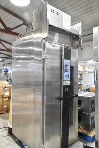 Baxter Stainless Steel Commercial Electric Roll In Rack Proofer, excellent condition, digital controls, warehouse setting.