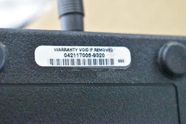 Image of a Cooper Atkins Prover 9320 with a "Warranty Void If Removed" label showing serial number 042117005-9320.