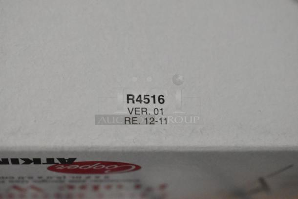 Box of thermometer probe wipes, marked R4516 VER. 01 RE. 12-11, Copco logo visible, new condition.