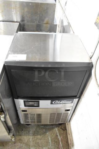 2023 Coldline ICE80-HA stainless steel undercounter ice machine, self-contained, 115V, 1 phase, excellent condition.
