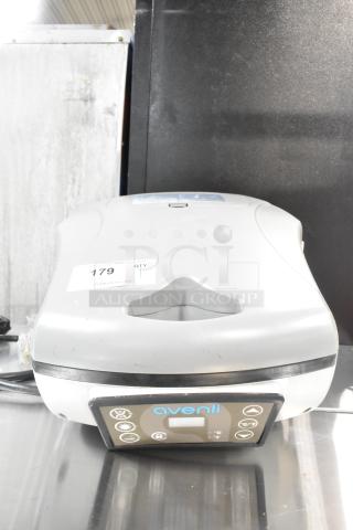 BRAND NEW Avenli AV1000SP control unit. 2025 model, 120 Volts, 1 Phase. Small scratch visible. Label indicates unit 179 of 1QTY.