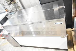 Avantco 178MC58HC Stainless Steel Commercial Milk Cooler, 2025 model, scratch and dent, 115V, 1 phase, new.