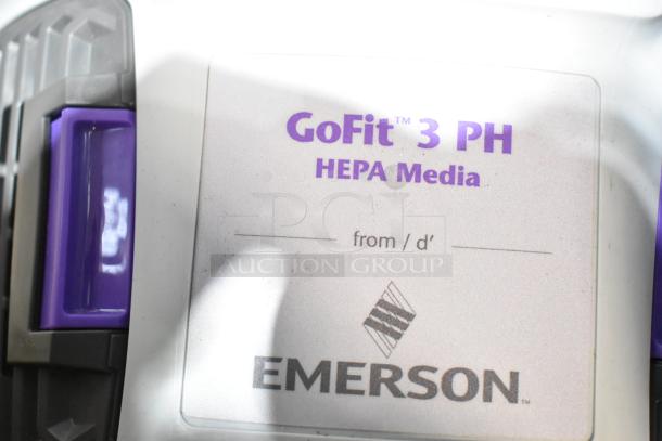 Brand new ProTeam GoFit 3 PH backpack vacuum, features HEPA media, 120 Volts, 1 Phase. Scratch and dent condition.