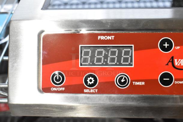 Brand new 2024 Avantco 177IC35SU stainless steel double countertop step-up induction range, scratch and dent.