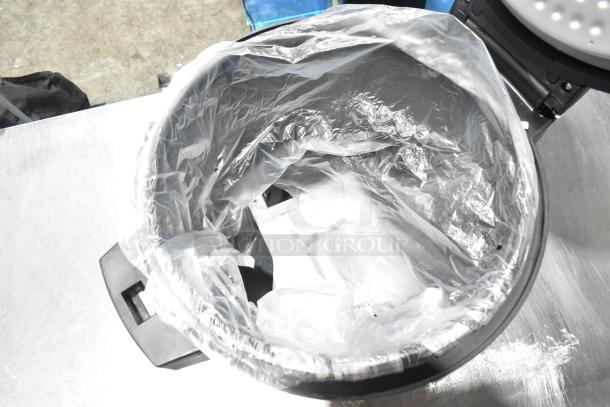 2024 Galaxy 177RWGB90 90 Cup Electric Rice Warmer, new, scratch and dent condition, 120V, 1 Phase. Inner pot packaging visible.