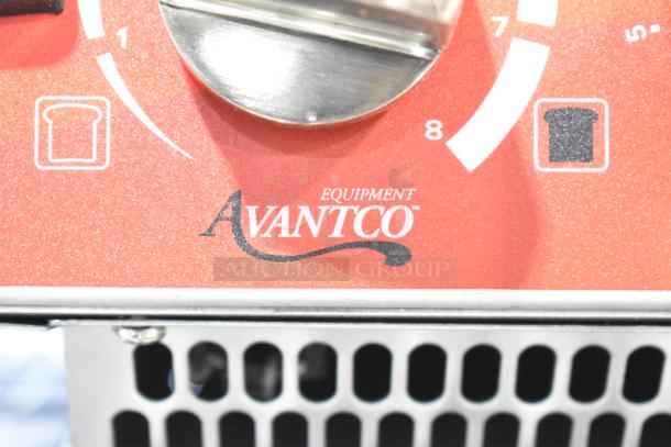 Brand new Avantco 184T3300D conveyor toaster, stainless steel, 10" wide, 3" opening. Scratch and dent condition.