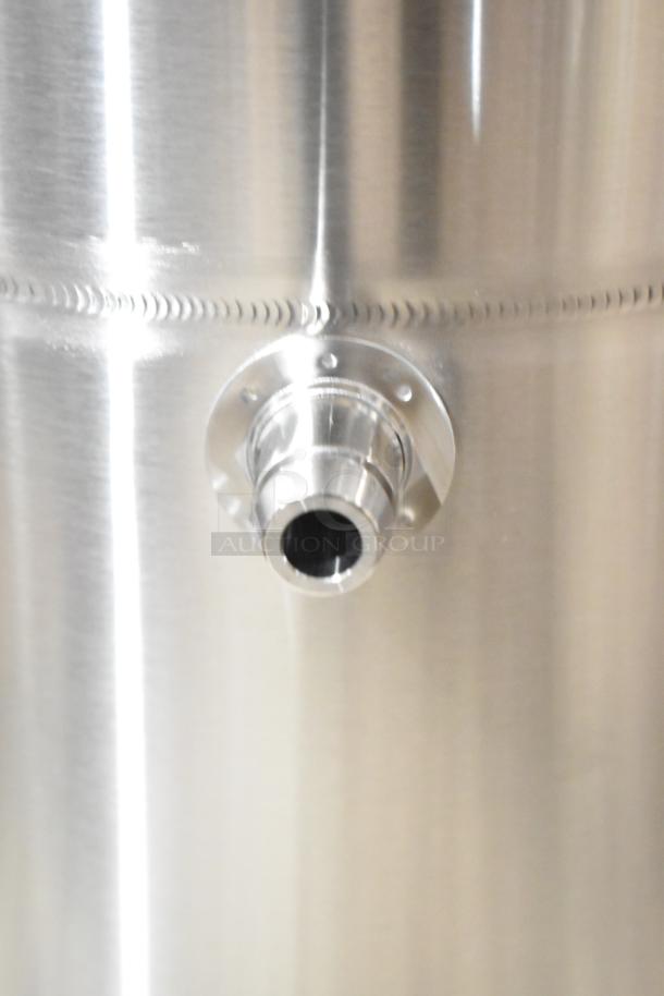 Galaxy 100 Cup Stainless Steel Coffee Urn, brand new with minor scratches. Features a durable single wall design, 120V, 1,500W.