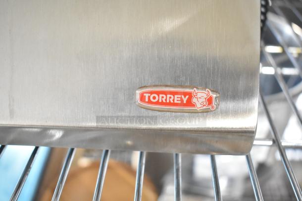 2023 Tor Rey PPC-10/20 20 lb. digital portion control scale with remote indicator. Scratch and dent condition. Visible Torrey logo.