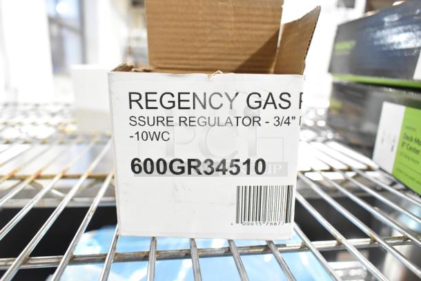 9 brand new scratch and dent items, including Pentair i2000 cartridges, Dormont gas hoses, Regency 3/4" gas regulator.