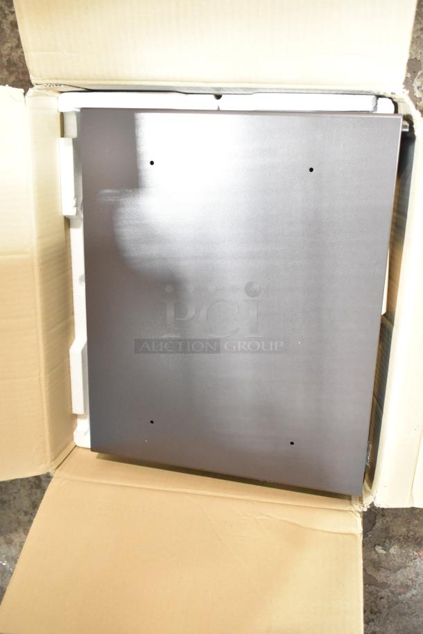 Brand new M-S 73084-054 cash drawer in box, unopened condition. Auction includes two units for twice the bid value.