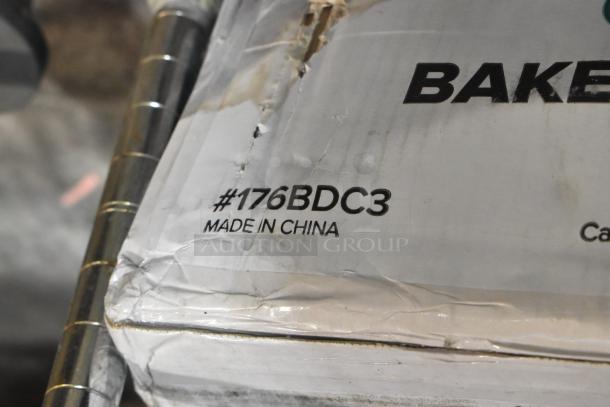 Alt text: Close-up of a label on packaging reading "#176BDC3 MADE IN CHINA." The package shows signs of wear.