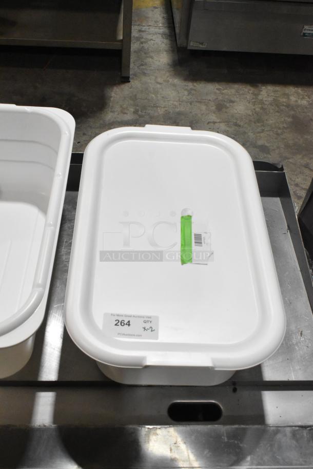 Set of two AyrKing HPB303 and HPB325 plastic lugs; brand new, scratch and dent condition. Label indicates qty 2.