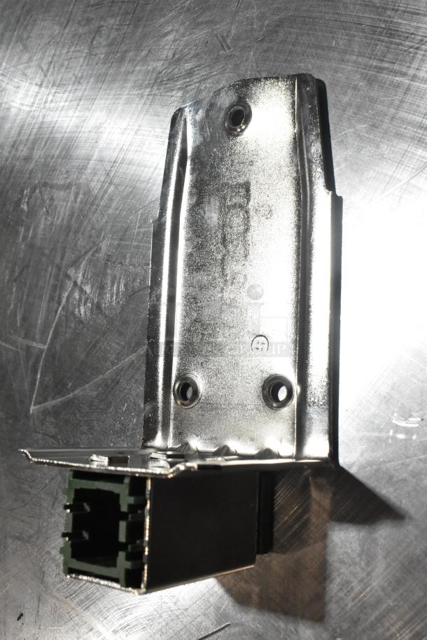 Stainless steel brush cover with visible mounting holes, part of AyrKing 12" model 37AB201MH, brand new condition.