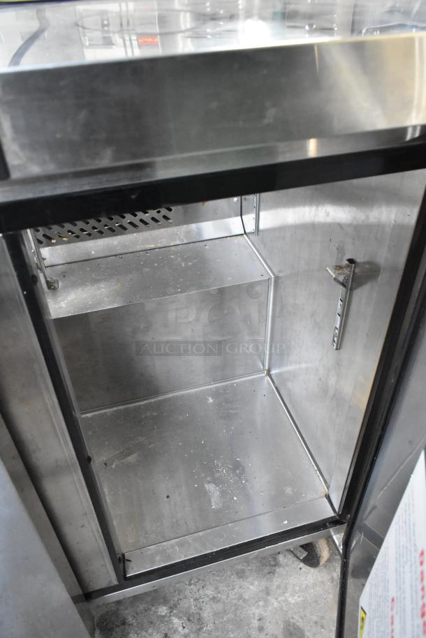 2022 Atosa MSF3610GR Stainless Steel Commercial Prep Table, good condition, on casters, 115 Volts, 1 Phase.