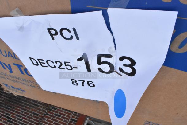Torn label on box, marked "PCI" and "DEC25-153 876," indicating auction lot. Box part of 15 new scratch and dent items.