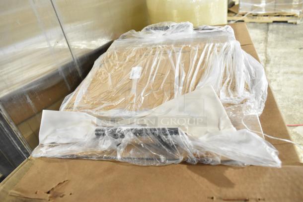 Three-pack auction item including Everpure EV932773 Insurice® Triple PF-7FC-S water filter cartridge assembly, wrapped in transparent plastic, showing packaging details.